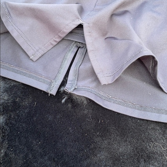 Under Armor Black Golf Tennis Skort with Slits Attached Shorts Small S Elastic - Picture 8 of 16